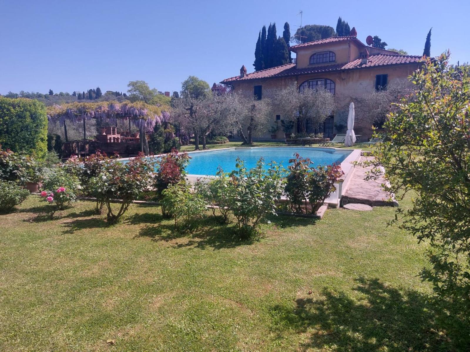Villa Giotto Florence Pozzolatico Kültér fotó